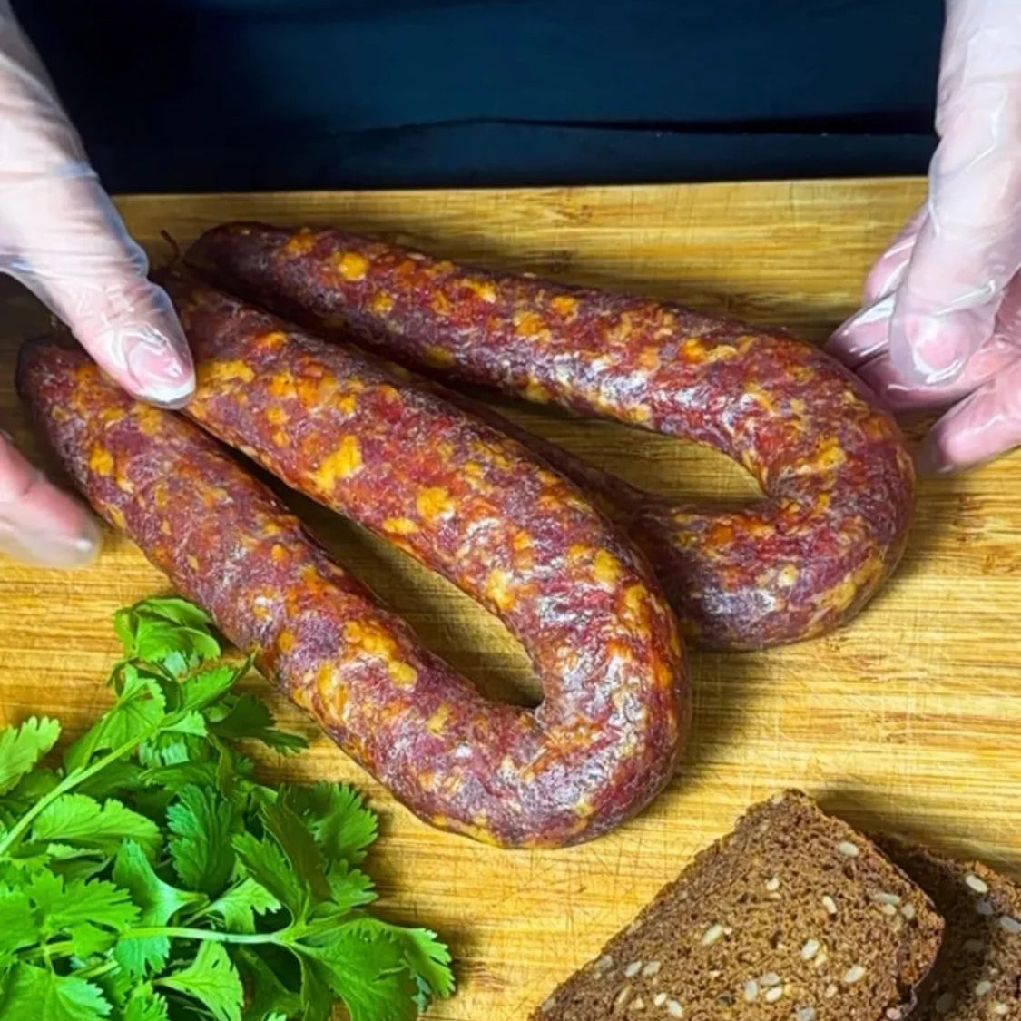 Cured Pork Ring Sausage