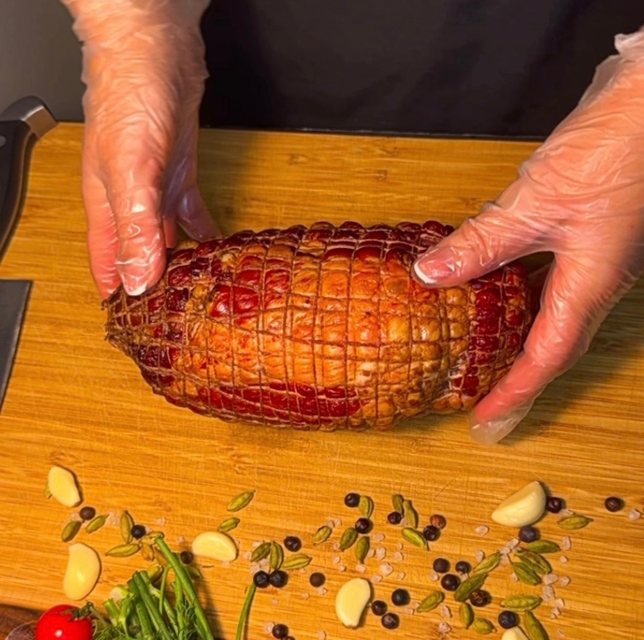 Smoked Boneless Lamb