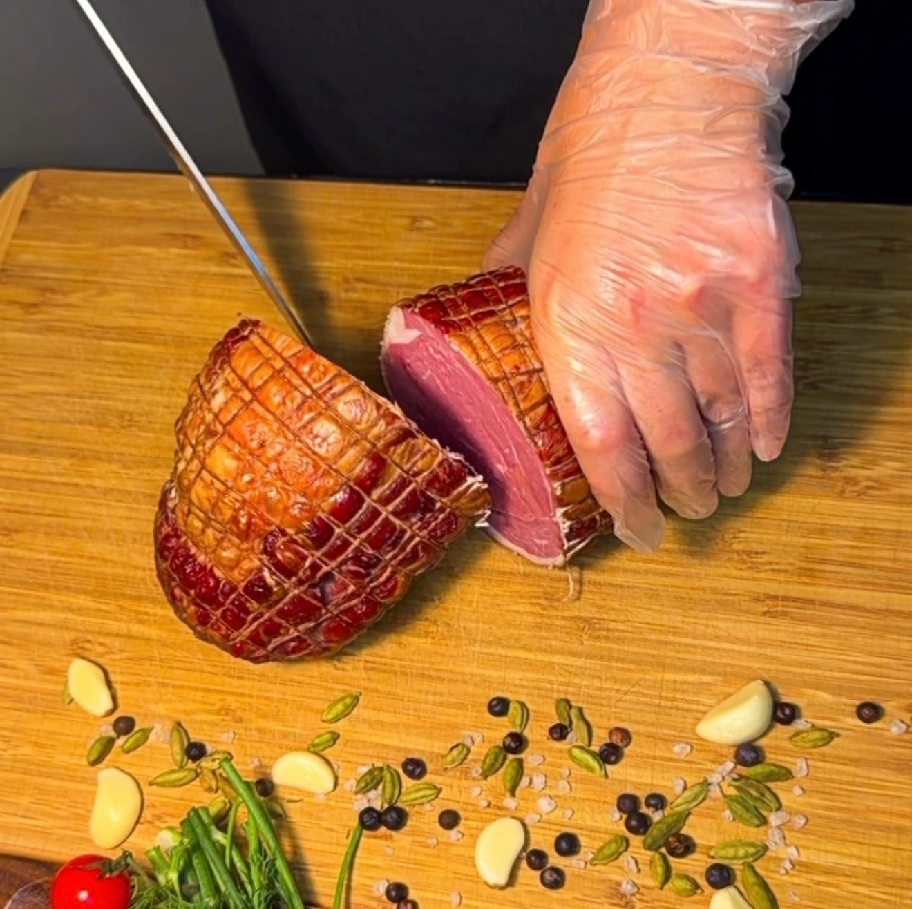 Smoked Boneless Lamb