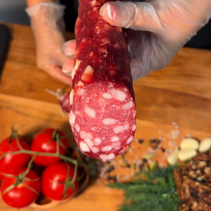 Rustic Pork & Beef Salami