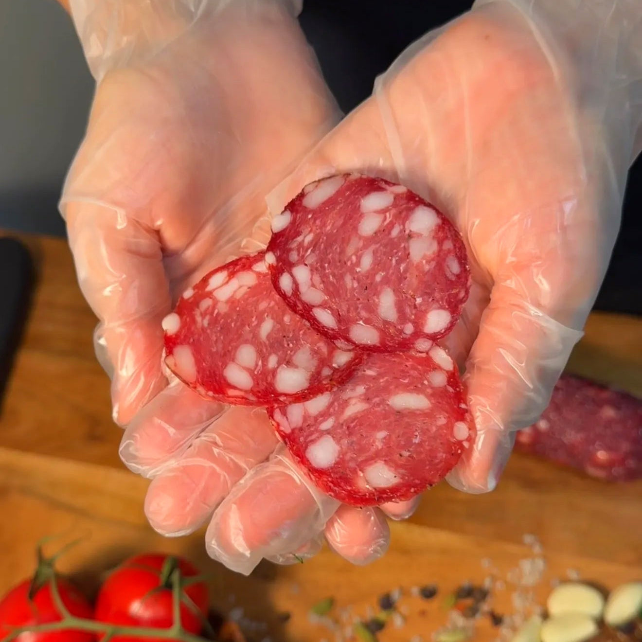Rustic Pork & Beef Salami